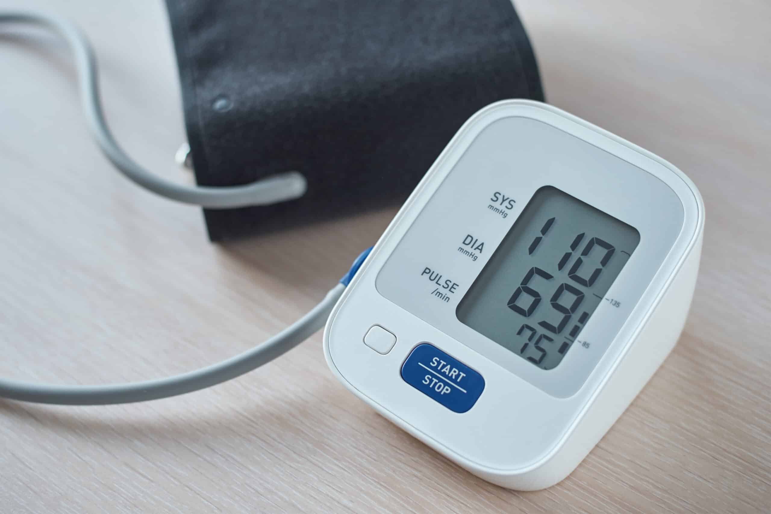 digital blood pressure monitor on the table close 2022 12 16 12 40 57 utc 1 scaled