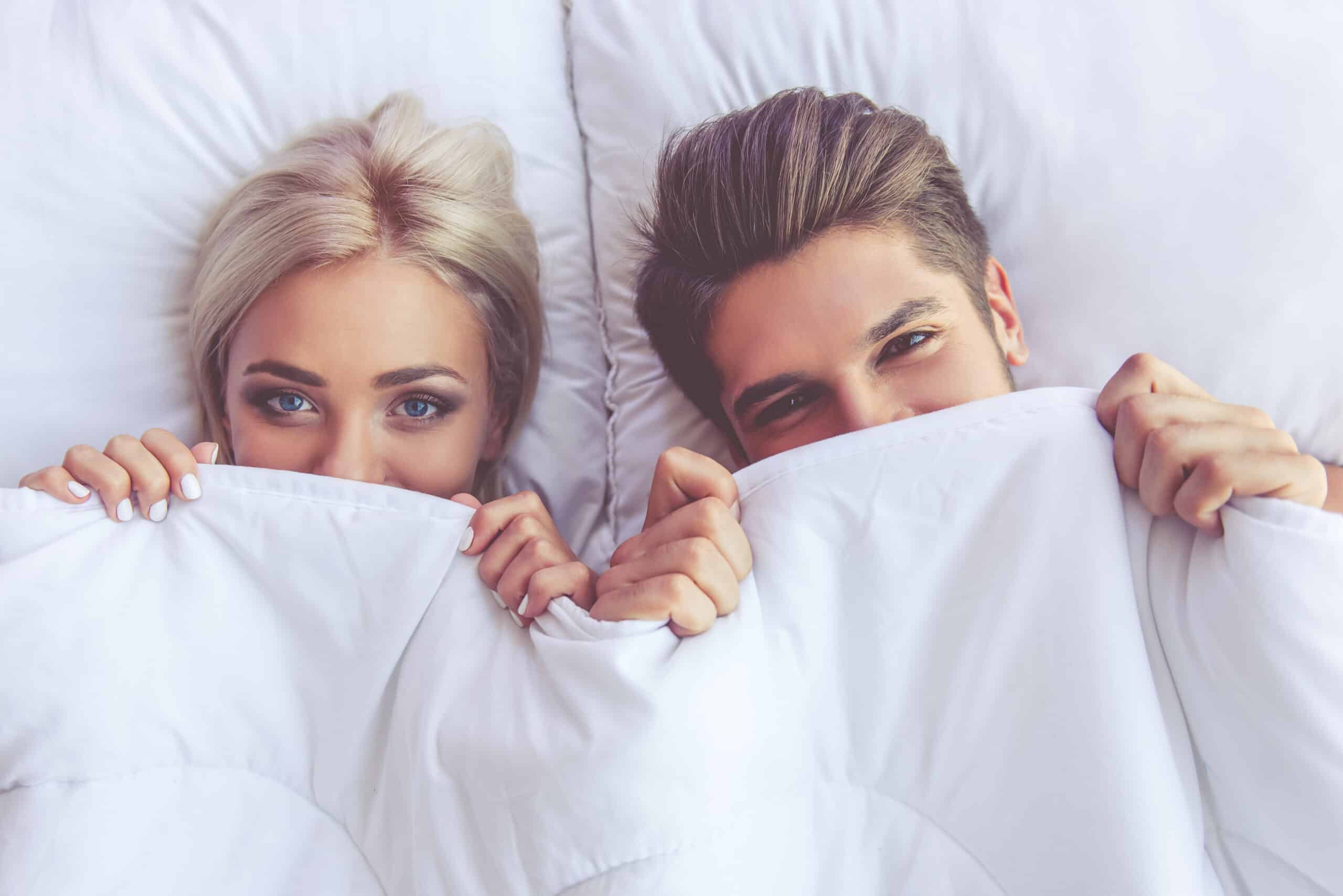 Couple in bed