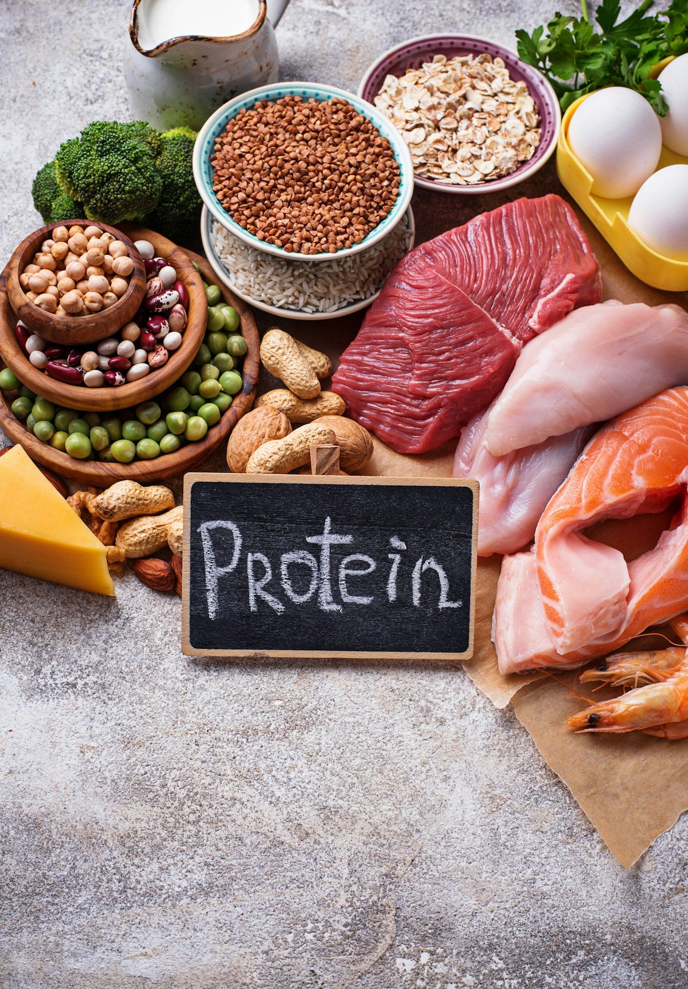 Διατροφή: 12 τροφές με υψηλή περιεκτικότητα σε πρωτεΐνη