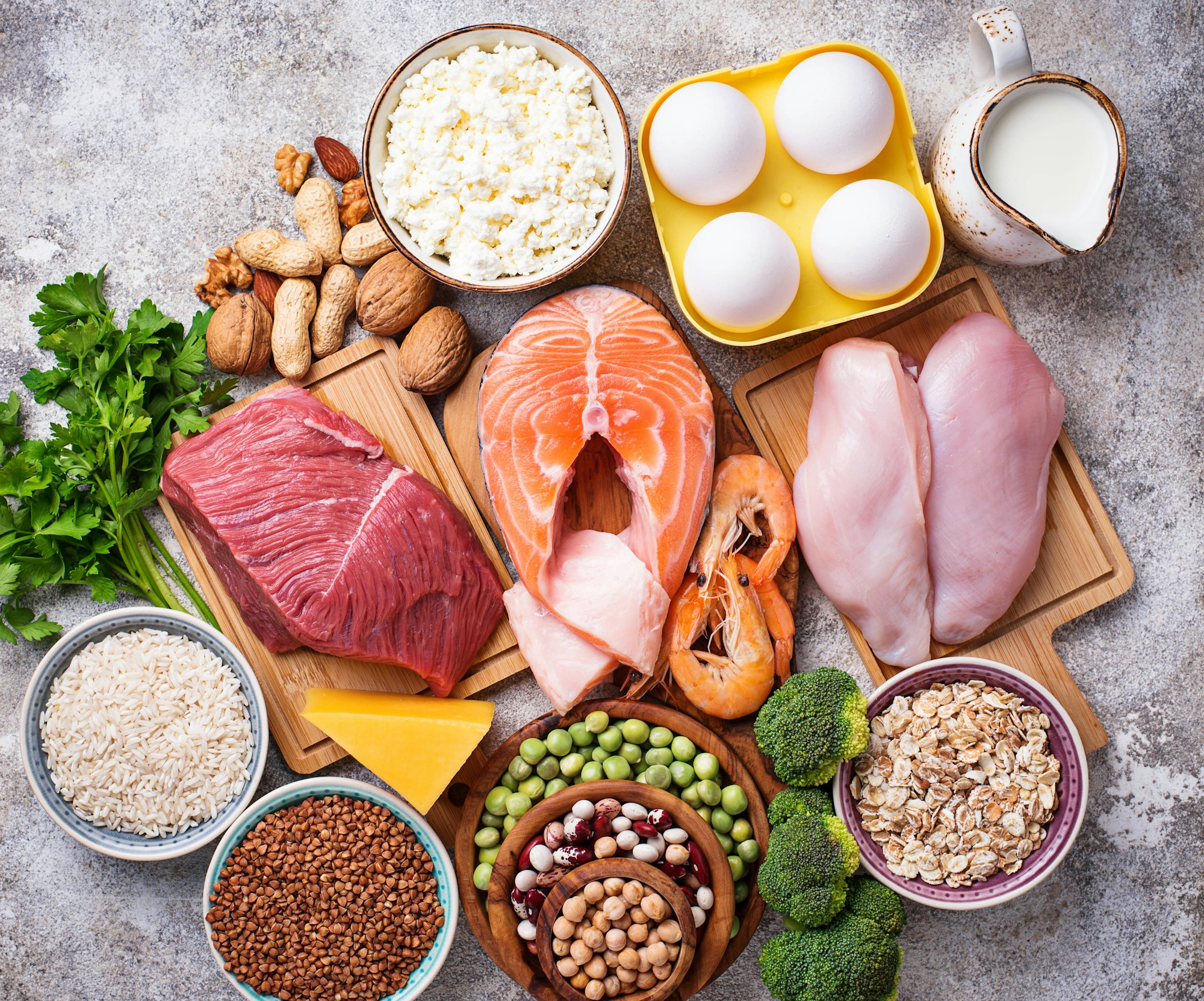 Διατροφή: 12 τροφές με υψηλή περιεκτικότητα σε πρωτεΐνη
