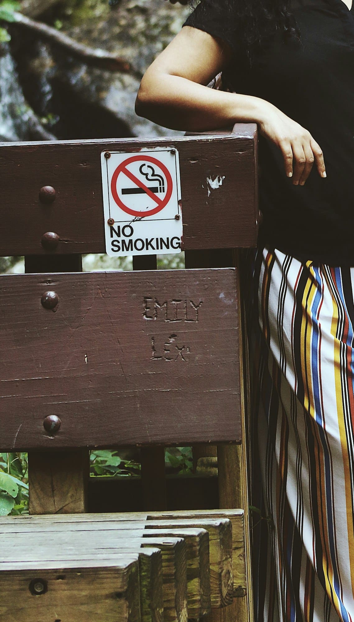 No smoking sign board