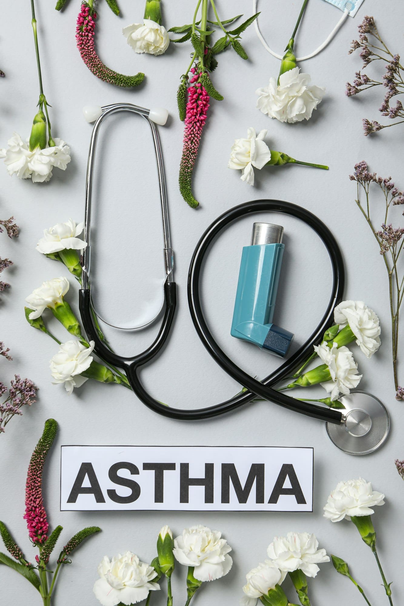 World Asthma Day, concept of allergy care - Asthma
